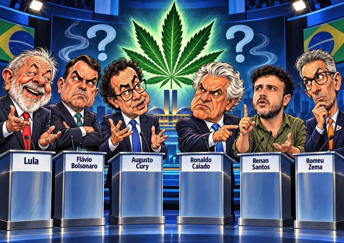 E a cannabis, presidenciáveis?